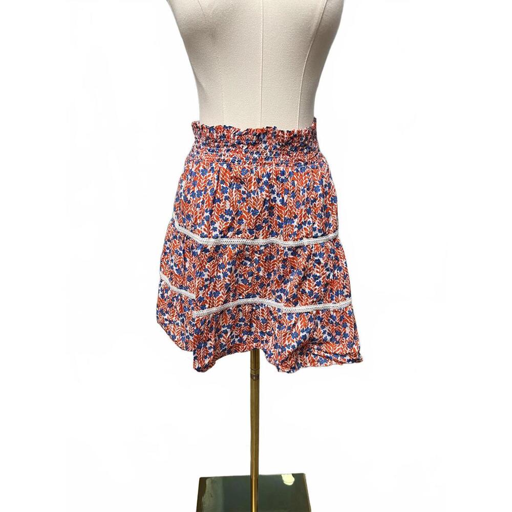 J Crew Floral Tiered Skirt - Perfect for Summer